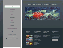 Tablet Screenshot of aleciaschmitz.com